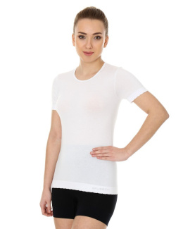 Koszulka damska z krótkim rękawem biała SS00970 Brubeck