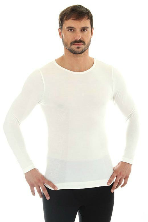 Koszulka męska długi rękaw Comfort Wool LS11600 Brubeck
